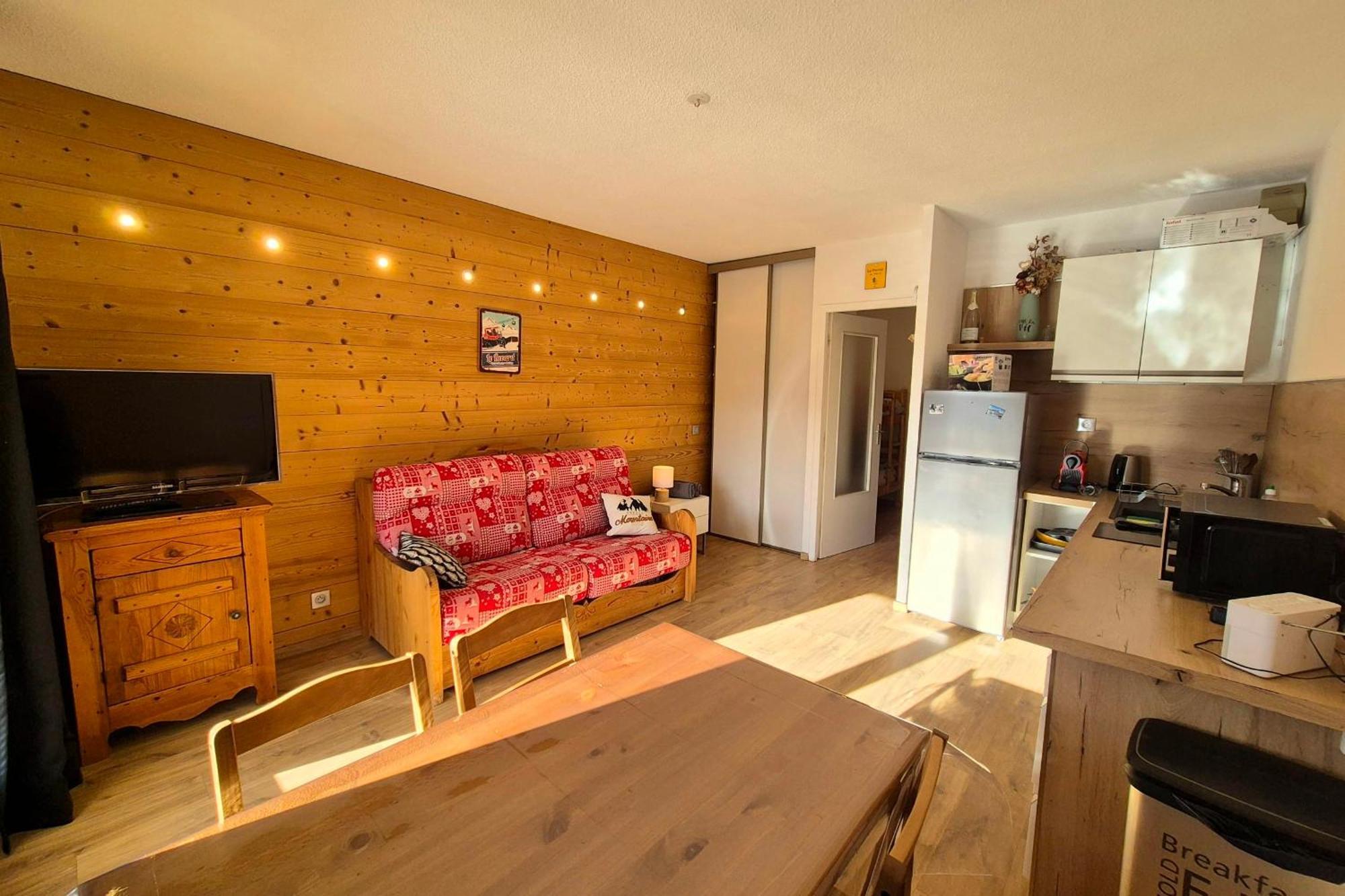 Chaleureux Studio Au Pied Des Pistes - Le Refuge Ле-Дезерт Экстерьер фото